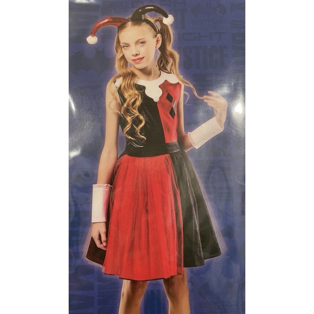 NEW SEALED Kids Circus Harlequin Dress Costume - Target Size 8-10 L